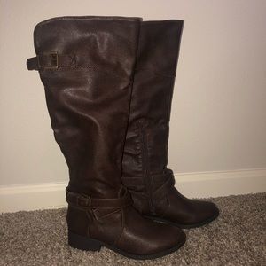 NWOT Brown Riding Boots